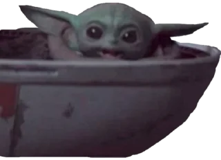 🤪 emoji baby yoda Telegram sticker 11 of 14