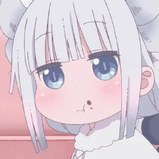 💗 emoji Kobayashi kanna - chan Telegram sticker 21 of 25