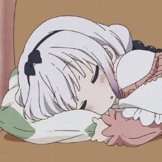 💗 emoji Kobayashi kanna - chan Telegram sticker 9 of 25