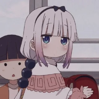 Sticker from Kobayashi kanna - chan