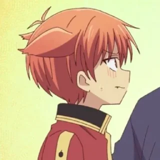 😳 emoji Kyo Sohma Telegram sticker 15 of 117