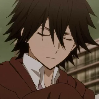 😞 emoji Ranpo edogawa Telegram sticker 9 of 15