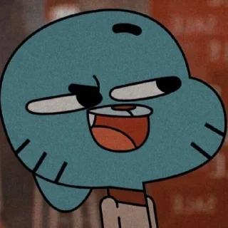 😃 emoji gumball @BLUESPRIDE Telegram sticker 20 of 120