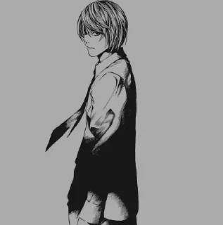 Sticker from Light yagami  :: @Hanim1O