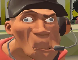 Sticker from Team Fortress