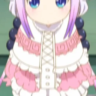 🦕 emoji Kanna kobayashi  ִ  ˑ 𖥔 @gepengstickerr Telegram sticker 6 of 31