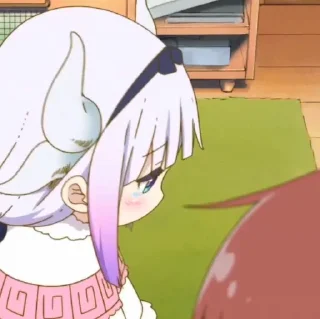 🦕 emoji Kanna kobayashi  ִ  ˑ 𖥔 @gepengstickerr Telegram sticker 22 of 31