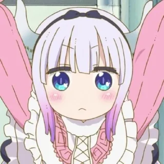 Sticker from Kobayashi kanna - chan