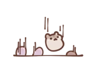 🐹 emoji ㅤㅤ          ˖ これは   @stikie ♡ Telegram sticker 6 of 40
