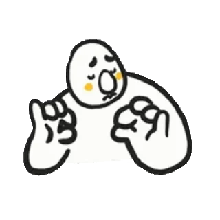 🙅‍♂ emoji @stickermaze│@stickerXhub│𝐁𝐋𝐎𝐁 Telegram sticker 10 of 36