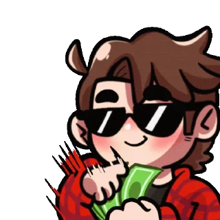💸 emoji @stickermaze│@stickerXhub│𝐂𝐔𝐓𝐄 𝐕𝐈𝐁𝐄𝐒 Telegram sticker 19 of 32