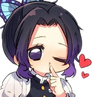 ❣ emoji Shinobu Kochō - @MikuNakano04 Telegram sticker 13 of 35