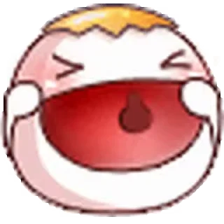 😆 emoji ᯽Humpty᯽│@laddukadabba2│@stickermaze᯽ Telegram sticker 8 of 46
