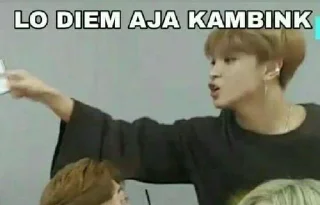 😈 emoji Meme KPop idol /menggabut Telegram sticker 11 of 40