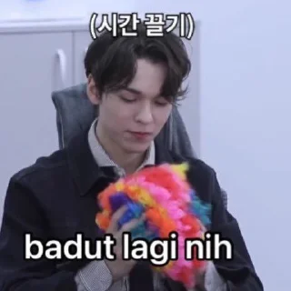 👿 emoji Meme kpop idol2 /menggabut Telegram sticker 22 of 25