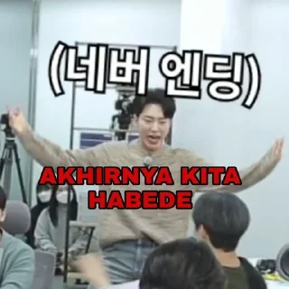 👿 emoji Meme kpop idol2 /menggabut Telegram sticker 23 of 25