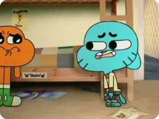🤗 emoji Gumball :: @Hanim1O Telegram sticker 18 of 120