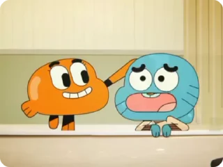 😌 emoji Gumball :: @Hanim1O Telegram sticker 5 of 120