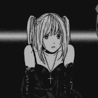 📕 emoji Misa Amane  :: @Hanim1O Telegram sticker 18 of 120