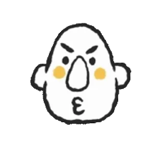 😗 emoji @stickermaze│@stickerXhub│𝐁𝐋𝐎𝐁 Telegram sticker 23 of 36