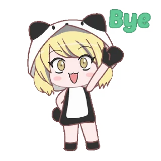 🖐 emoji Kawai Chan @stivenom0 Telegram sticker 20 of 70