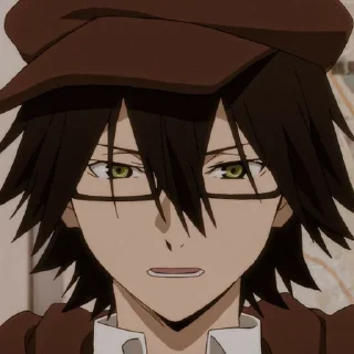 😔 emoji Ranpo edogawa Telegram sticker 8 of 15
