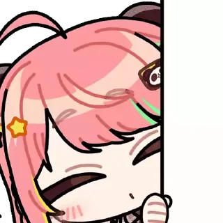 👋 emoji 米亞甘米表情包 Vol.4 (Unofficial) Telegram sticker 12 of 25