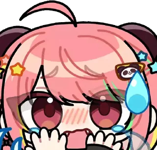 😥 emoji 米亞甘米表情包 Vol.4 (Unofficial) Telegram sticker 11 of 25