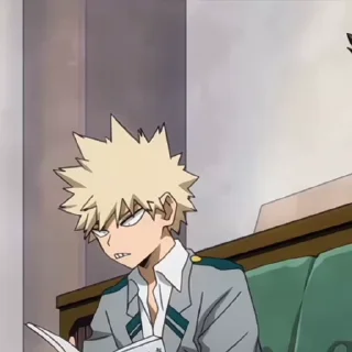 🥊 emoji Bakugo @Hanim1O Telegram sticker 22 of 118