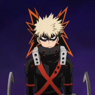 🥊 emoji Bakugo @Hanim1O Telegram sticker 15 of 118