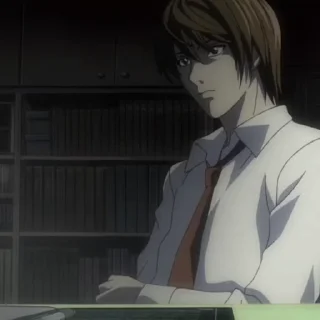 ☠ emoji Light Yagami 1 @Hanim1O Telegram sticker 20 of 120