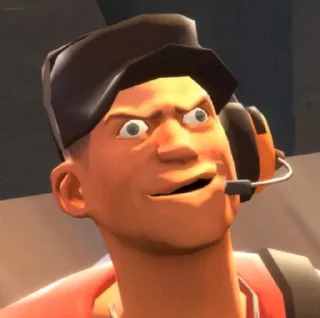 Sticker from Team Fortress
