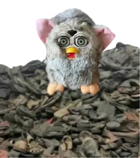 👞 emoji Furby Power Telegram sticker 9 of 18