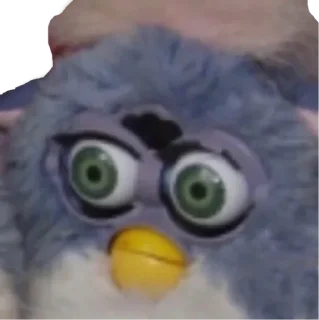 😶 emoji Furby Power Telegram sticker 15 of 18