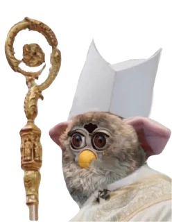 ✝️ emoji Furby Power Telegram sticker 8 of 18