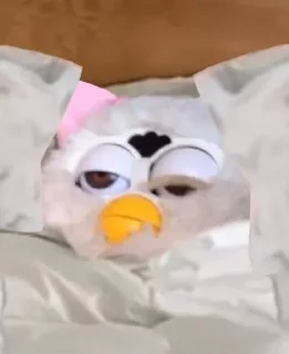 😴 emoji Furby Power Telegram sticker 12 of 18