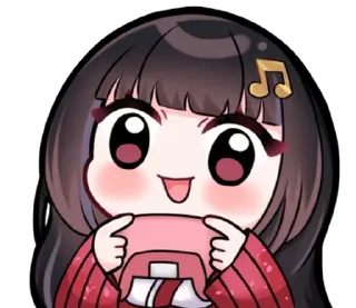 Sticker from ruru and 3 cats @stickieri