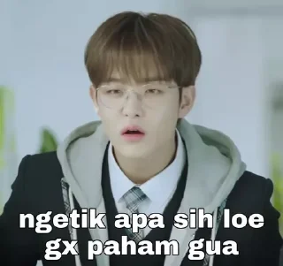 🧐 emoji Meme idol By: @SeaAjah Telegram sticker 3 of 71