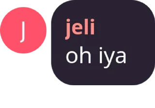 😚 emoji kata kata boti Telegram sticker 18 of 52