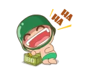 🤢 emoji Artilleryman Full Pack Telegram sticker 17 of 100