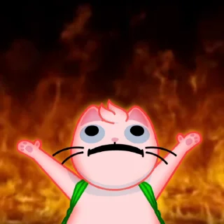 Sticker from MEW animated