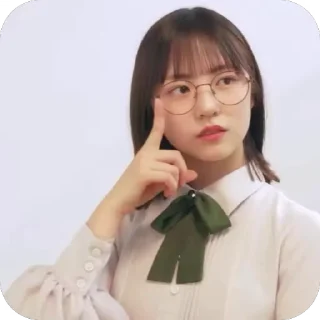 🫥 emoji Yoko Telegram sticker 19 of 24