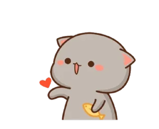 🌟 emoji Kitten @AboutAdmJ Telegram sticker 23 of 60