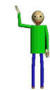 👋 emoji Baldi and his happy friends Telegram sticker 16 of 76