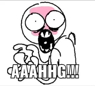 😱 emoji Shimmy yay shimmy yay draig swallalala. AKA YEYO PNYA WOI. Telegram sticker 22 of 43