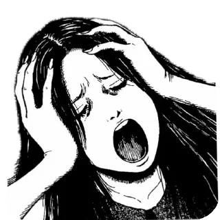 😩 emoji Junji :: @Zincutie Telegram sticker 15 of 41