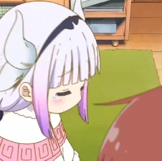 🦕 emoji Kanna kobayashi  ִ  ˑ 𖥔 @gepengstickerr Telegram sticker 23 of 31