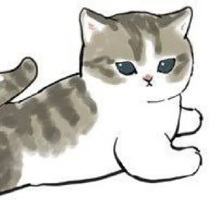 🥺 emoji 愛らしい猫 (@aestheticstikerpack) Telegram sticker 18 of 100