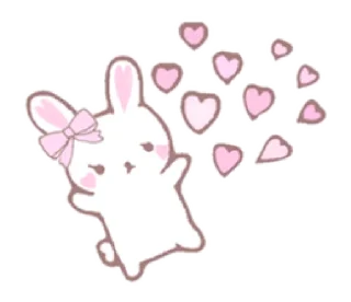 🐰 emoji ㅤㅤ          ˖ これは   @stikie ♡ Telegram sticker 24 of 48