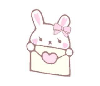 🐰 emoji ㅤㅤ          ˖ これは   @stikie ♡ Telegram sticker 23 of 48